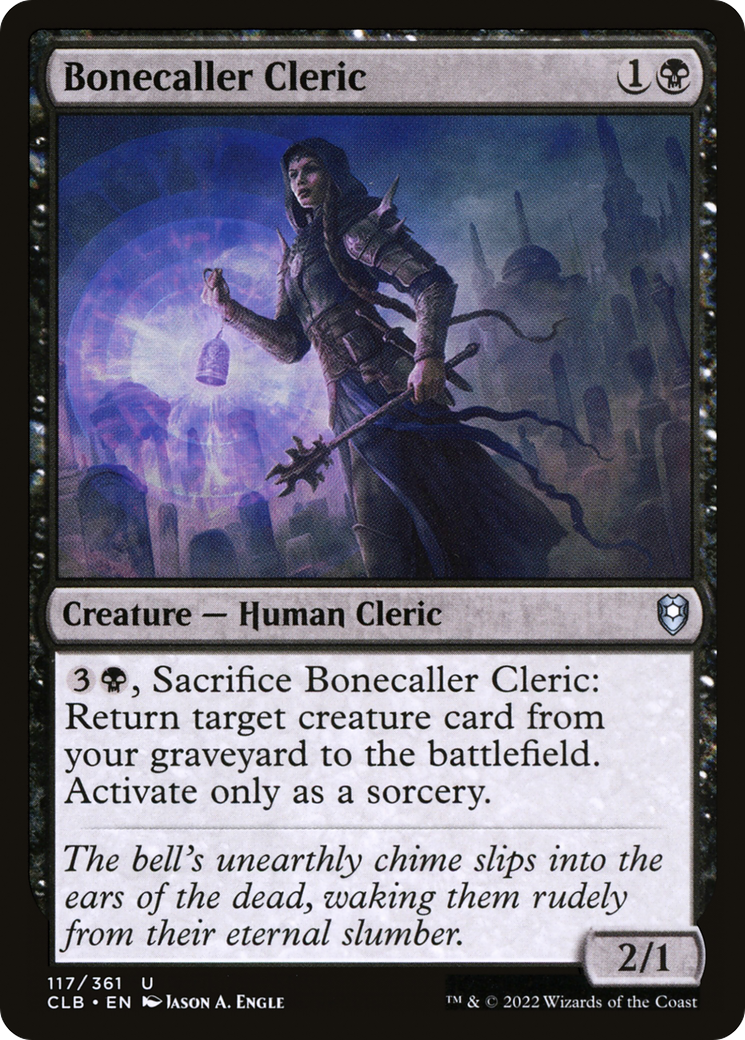 Bonecaller Cleric [Commander Legends: Battle for Baldur's Gate] | Grognard Games