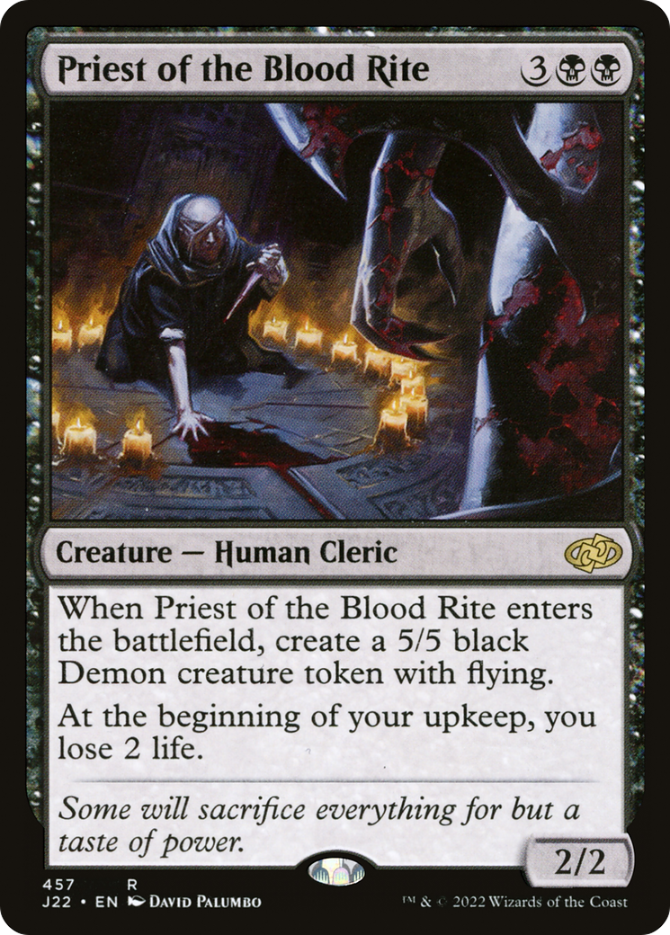 Priest of the Blood Rite [Jumpstart 2022] | Grognard Games
