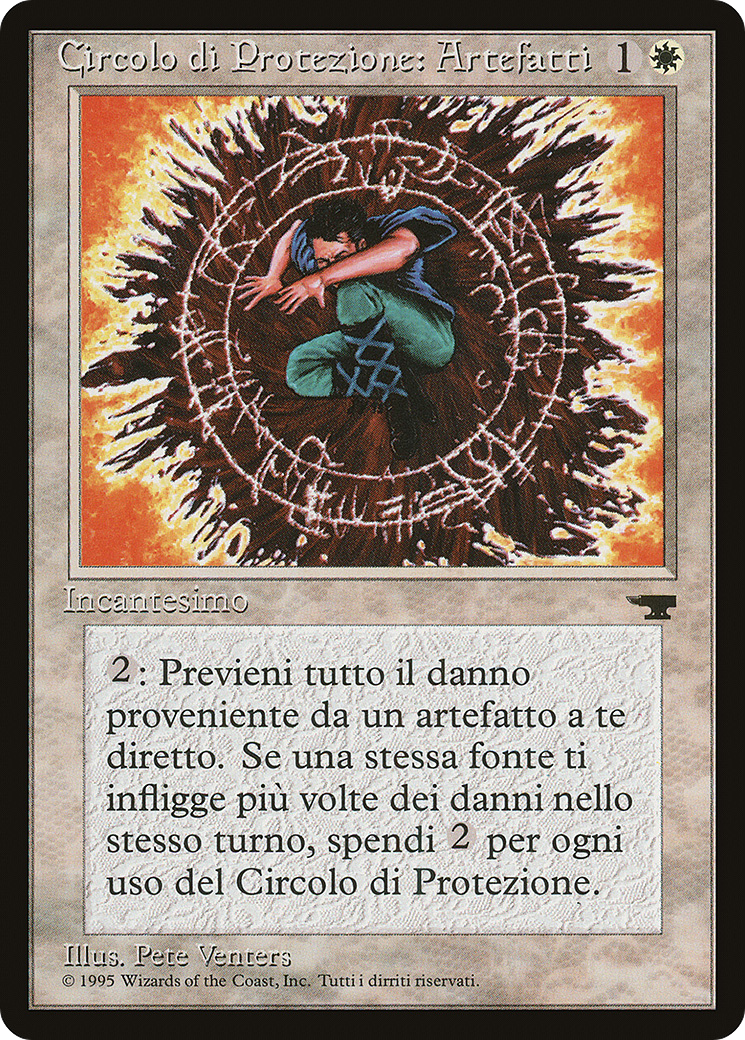 Circle of Protection: Artifacts (Italian) - "Circolo di Protezione: Artefatti" [Rinascimento] | Grognard Games