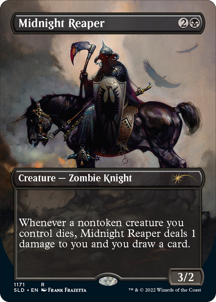 Midnight Reaper (SLD-1171) - Secret Lair Drop (Borderless) | Grognard Games