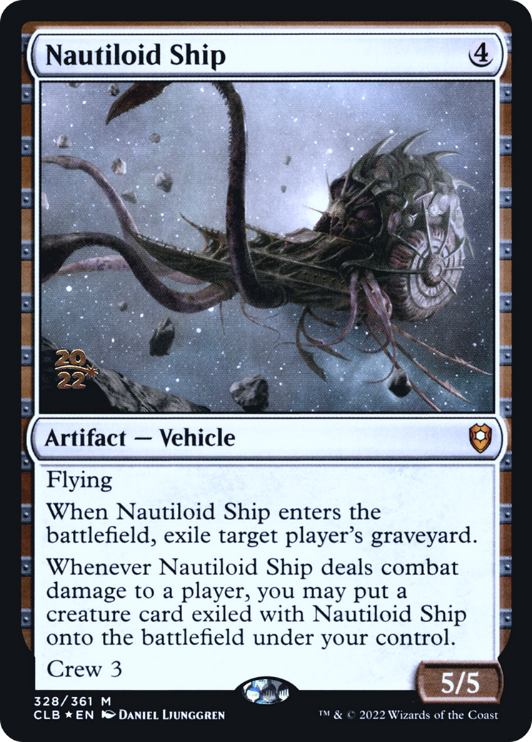 Nautiloid Ship [Commander Legends: Battle for Baldur's Gate Prerelease Promos] | Grognard Games