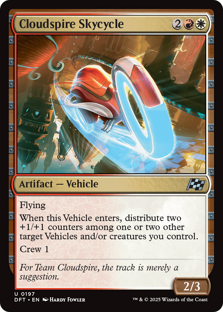Cloudspire Skycycle [Aetherdrift] | Grognard Games