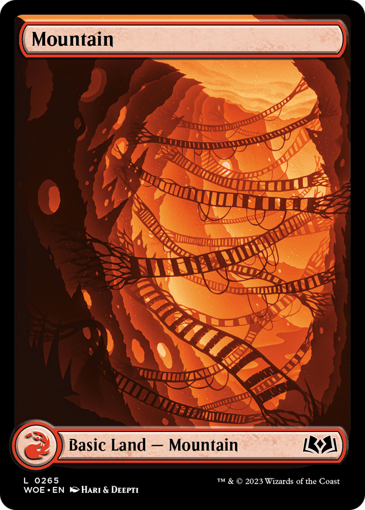 Mountain (265) (Full-Art) [Wilds of Eldraine] | Grognard Games