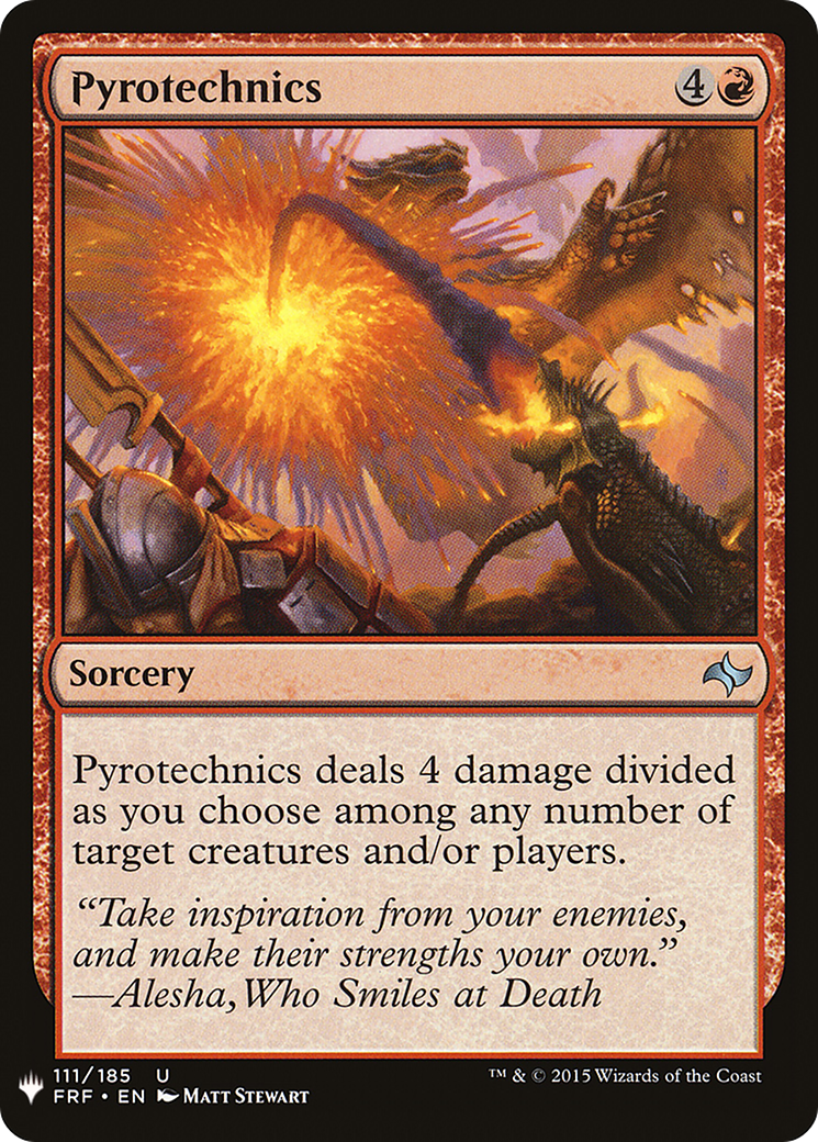 Pyrotechnics [Mystery Booster] | Grognard Games