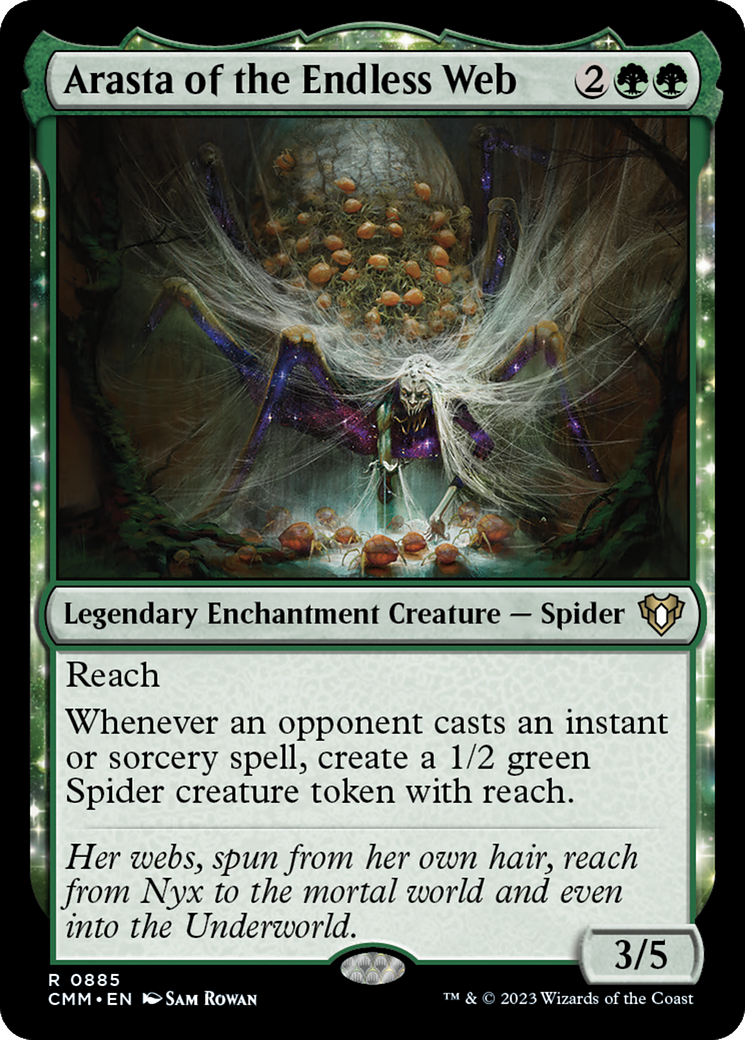 Arasta of the Endless Web [Commander Masters] | Grognard Games