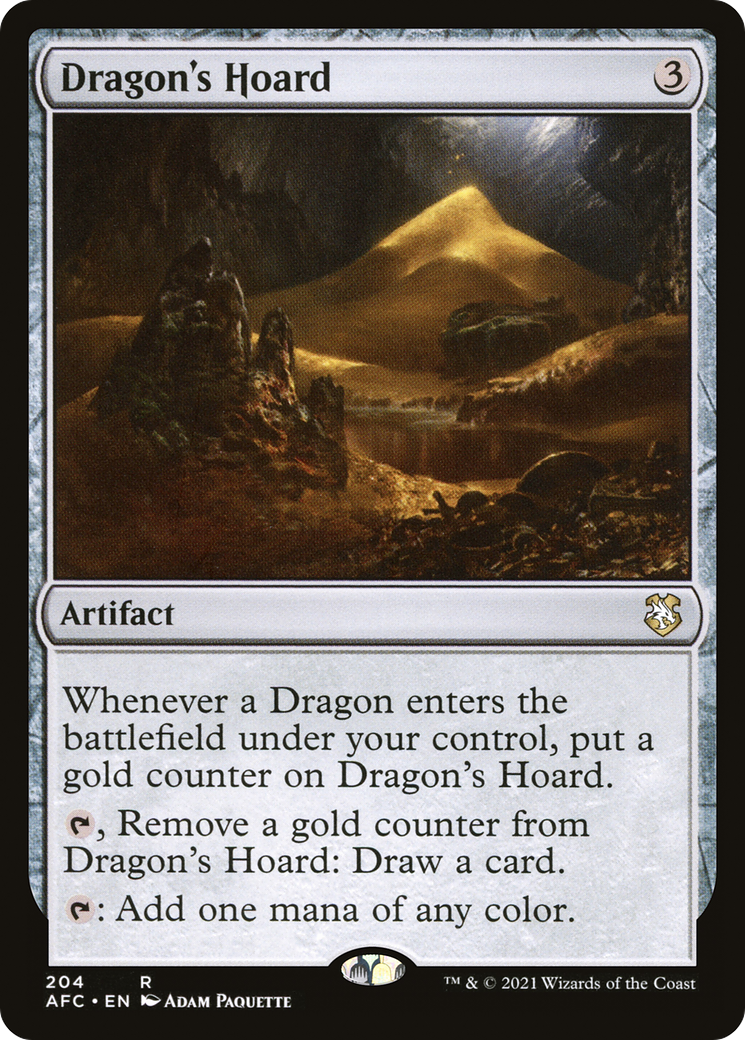 Dragon's Hoard [Dungeons & Dragons: Adventures in the Forgotten Realms Commander] | Grognard Games