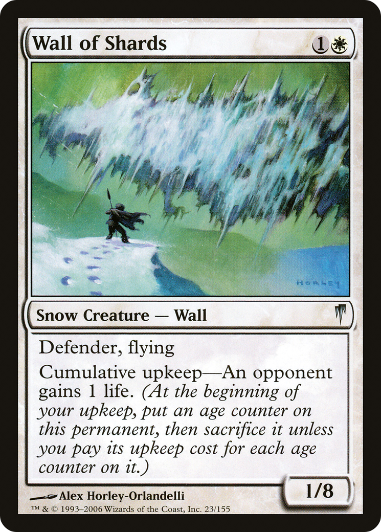 Wall of Shards [Coldsnap] | Grognard Games