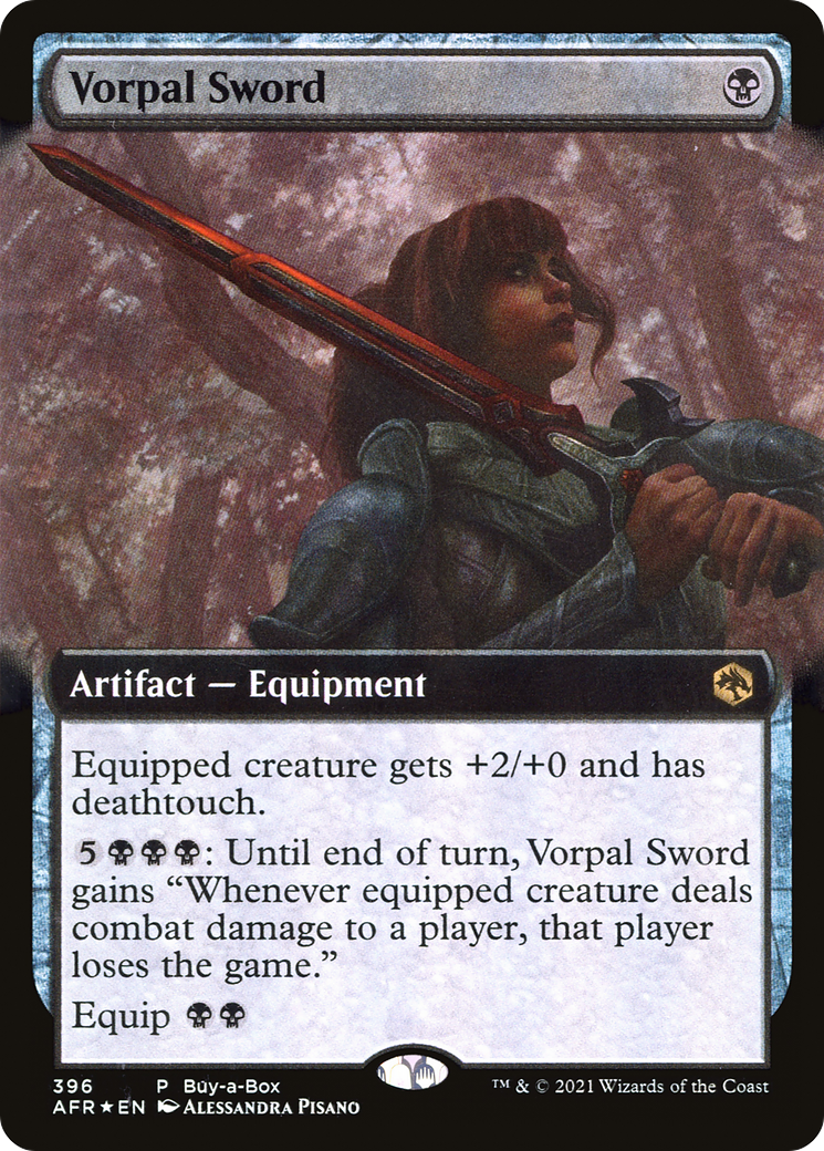 Vorpal Sword (Buy-A-Box) [Dungeons & Dragons: Adventures in the Forgotten Realms] | Grognard Games