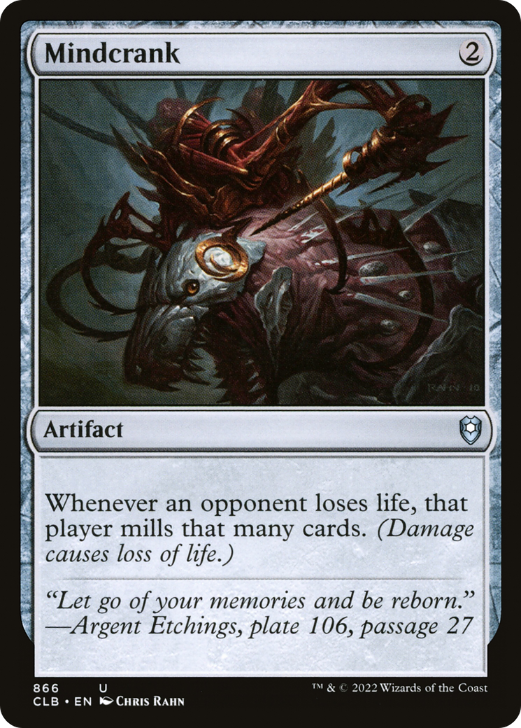 Mindcrank [Commander Legends: Battle for Baldur's Gate] | Grognard Games