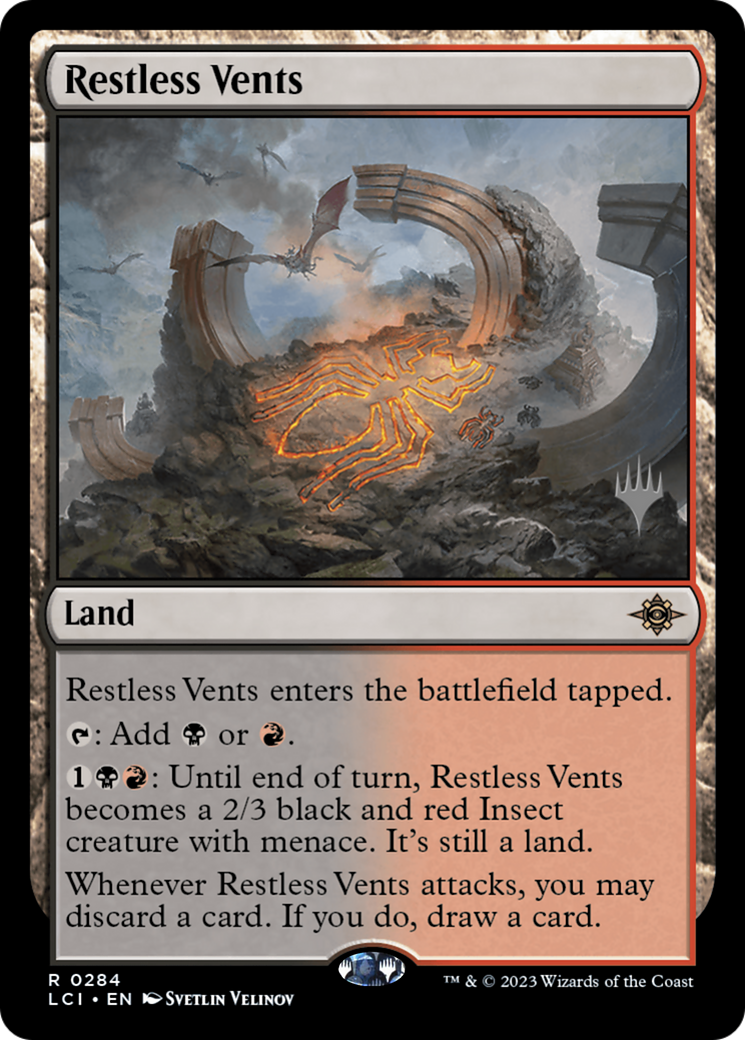 Restless Vents (Promo Pack) [The Lost Caverns of Ixalan Promos] | Grognard Games