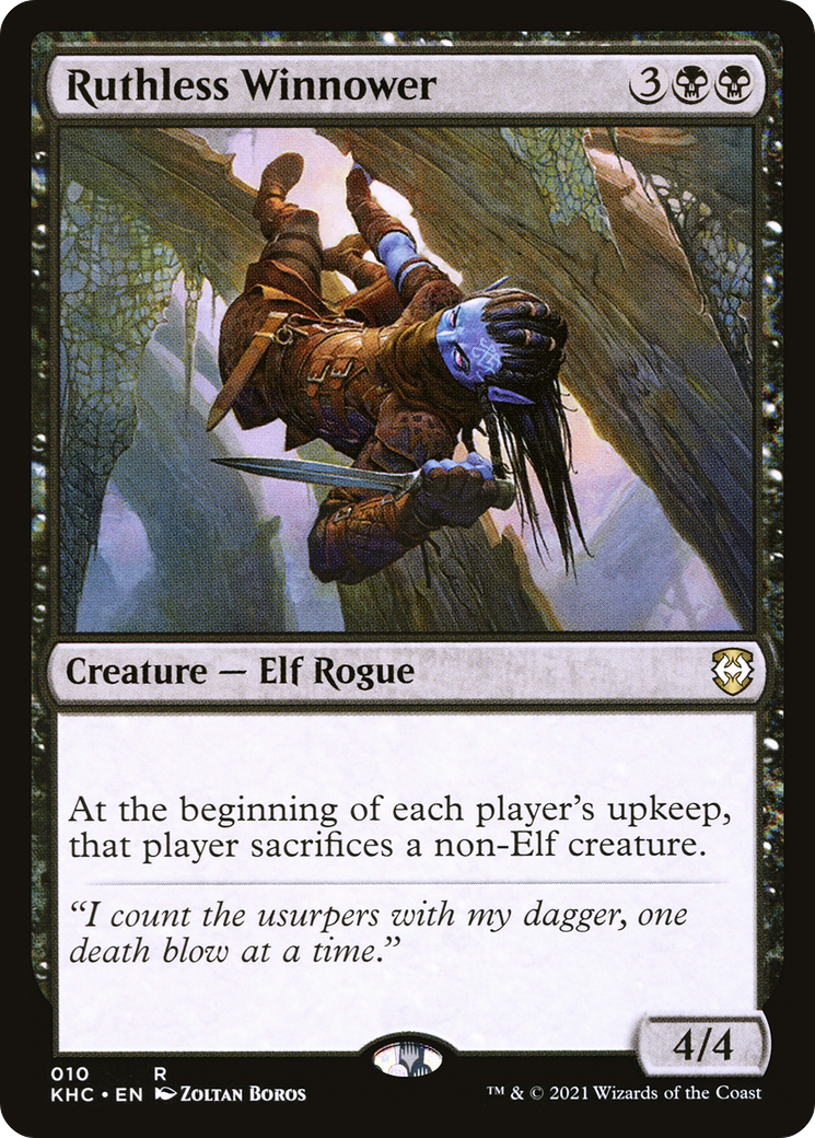 Ruthless Winnower [Kaldheim Commander] | Grognard Games