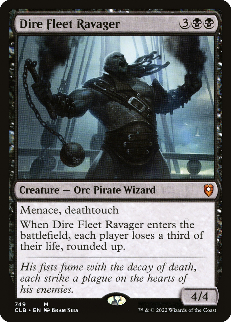 Dire Fleet Ravager [Commander Legends: Battle for Baldur's Gate] | Grognard Games