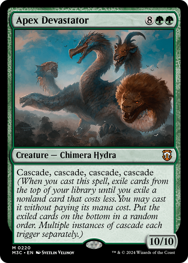 Apex Devastator (Ripple Foil) [Modern Horizons 3 Commander] | Grognard Games