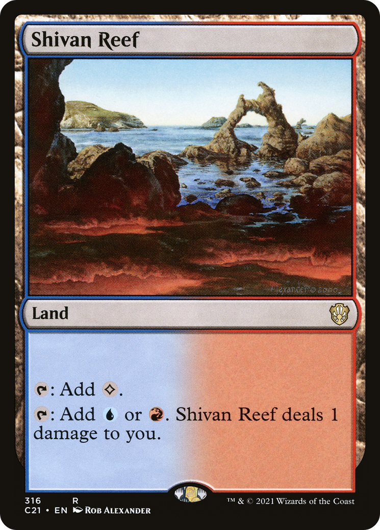 Shivan Reef [Commander 2021] | Grognard Games