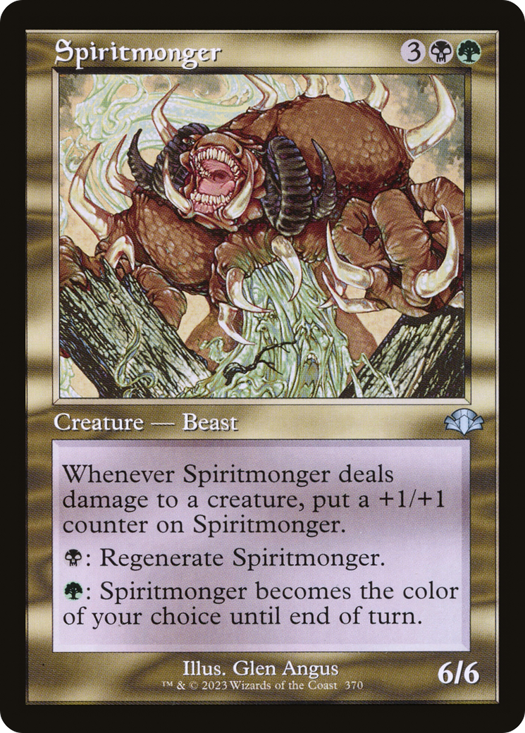 Spiritmonger (Retro) [Dominaria Remastered] | Grognard Games