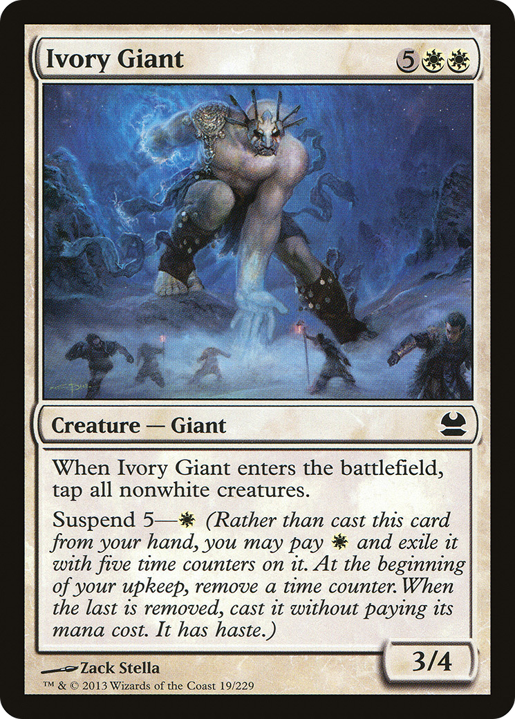 Ivory Giant [Modern Masters] | Grognard Games