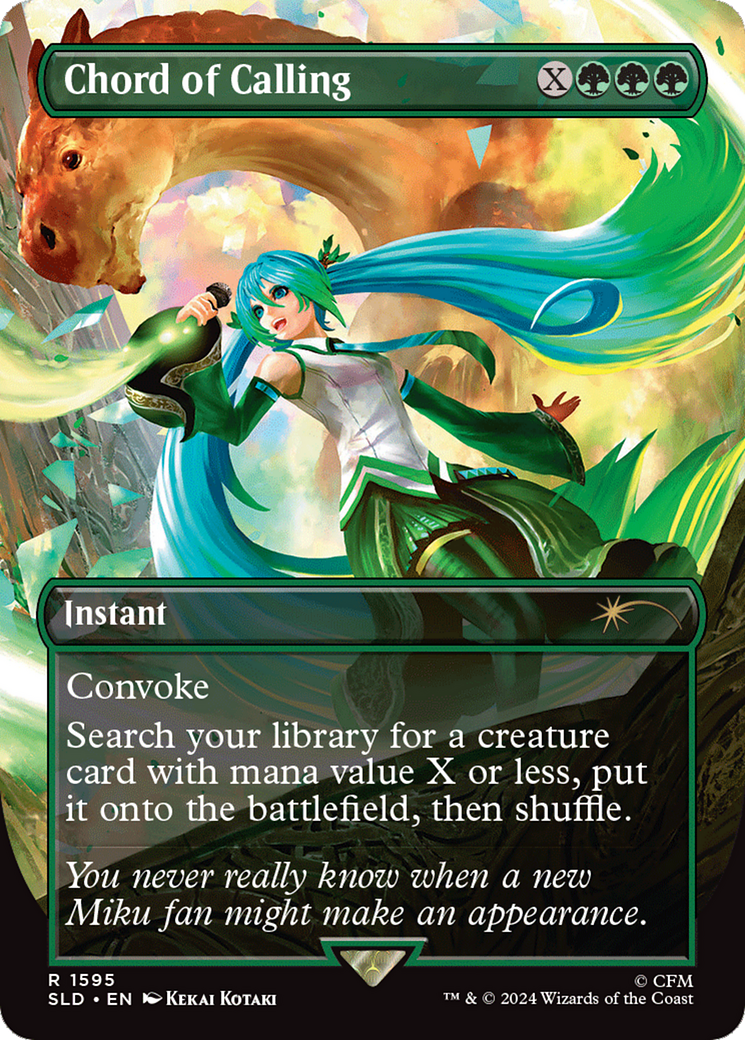 Chord of Calling (Rainbow Foil) [Secret Lair Drop Series] | Grognard Games