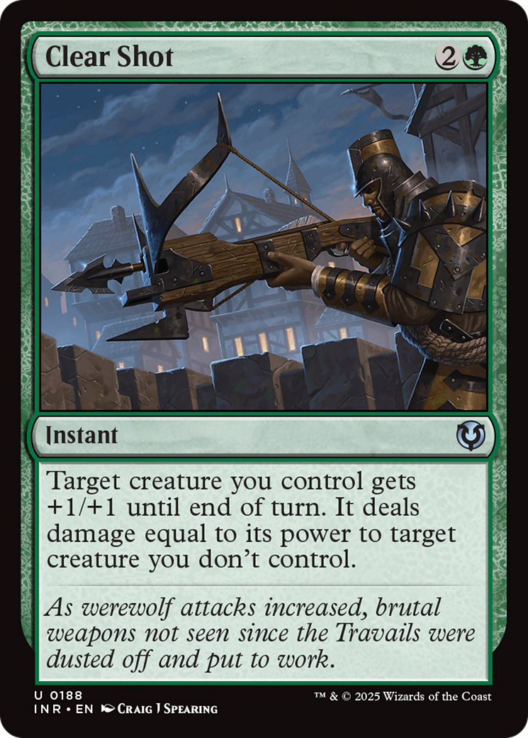 Clear Shot [Innistrad Remastered] | Grognard Games