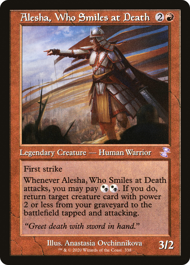 Alesha, Who Smiles at Death (Timeshifted) [Time Spiral Remastered] | Grognard Games