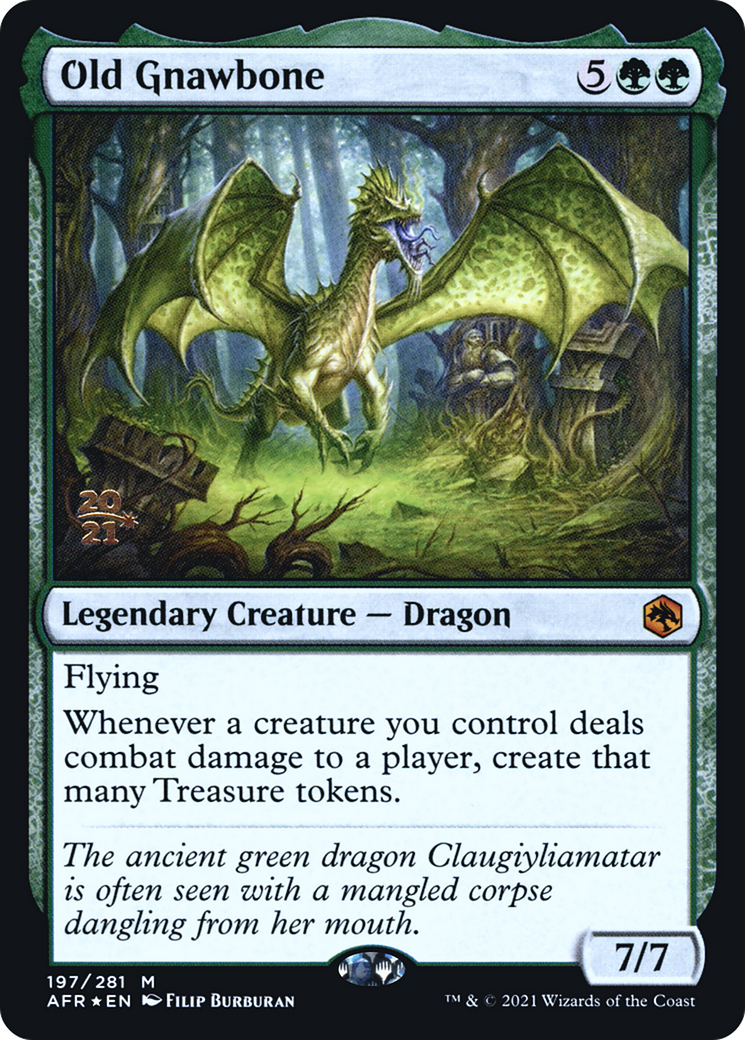 Old Gnawbone [Dungeons & Dragons: Adventures in the Forgotten Realms Prerelease Promos] | Grognard Games