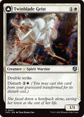 Twinblade Geist // Twinblade Invocation [Innistrad Remastered] | Grognard Games