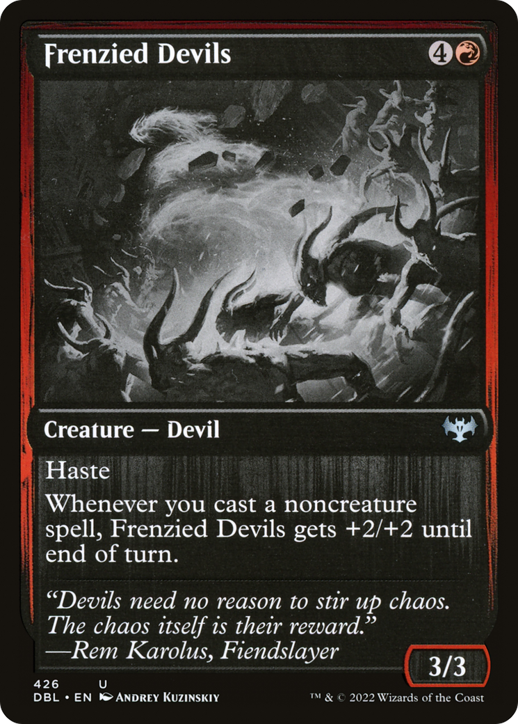 Frenzied Devils [Innistrad: Double Feature] | Grognard Games