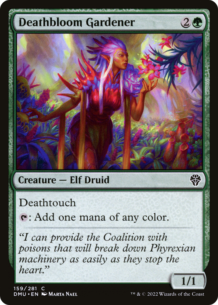 Deathbloom Gardener [Dominaria United] | Grognard Games