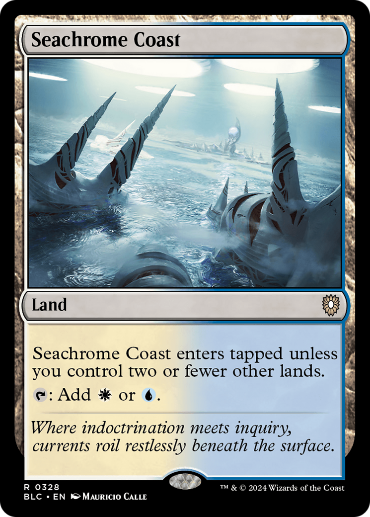 Seachrome Coast [Bloomburrow Commander] | Grognard Games