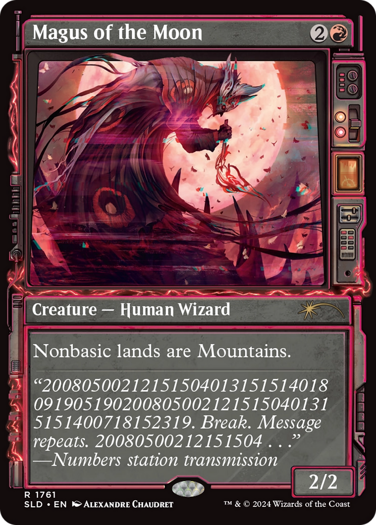Magus of the Moon (SLD-1761) - Secret Lair Drop: (Showcase) Foil | Grognard Games