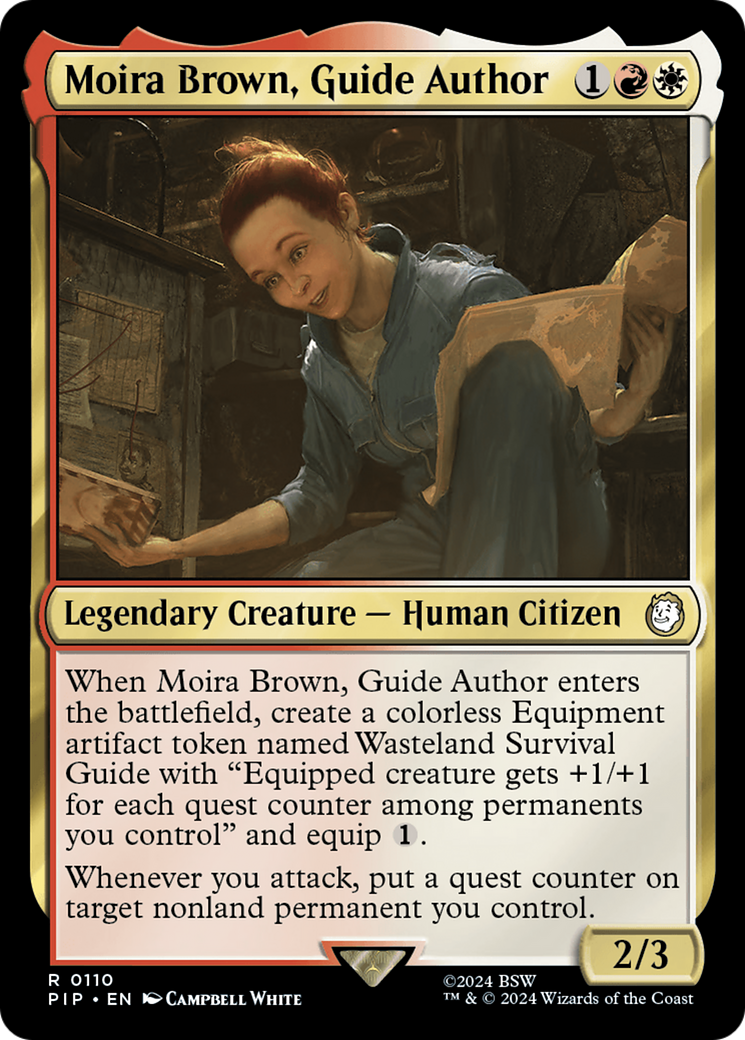 Moira Brown, Guide Author [Fallout] | Grognard Games