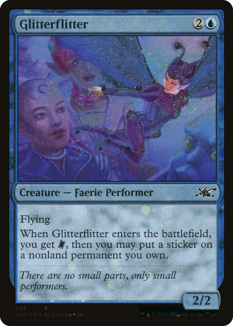 Glitterflitter (Galaxy Foil) [Unfinity] | Grognard Games