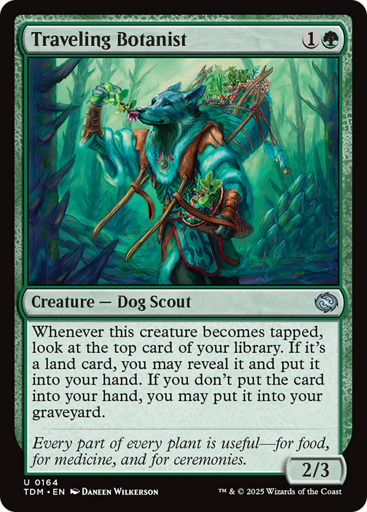 Traveling Botanist [Tarkir: Dragonstorm] | Grognard Games