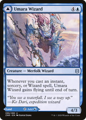 Umara Wizard // Umara Skyfalls [Zendikar Rising] | Grognard Games