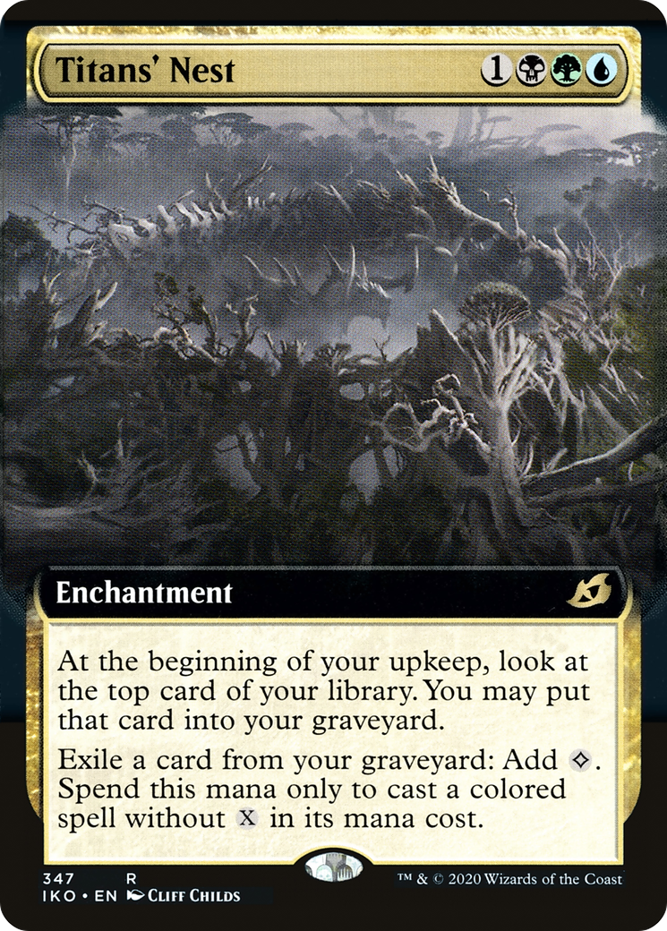 Titans' Nest (Extended Art) [Ikoria: Lair of Behemoths] | Grognard Games