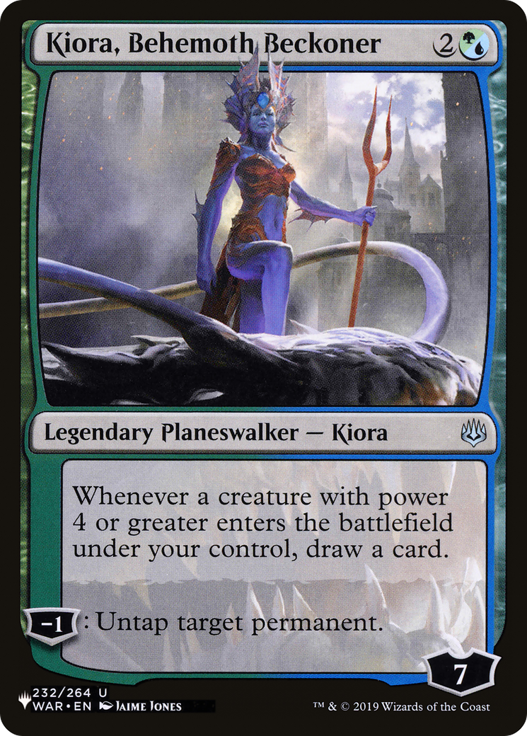 Kiora, Behemoth Beckoner [The List] | Grognard Games