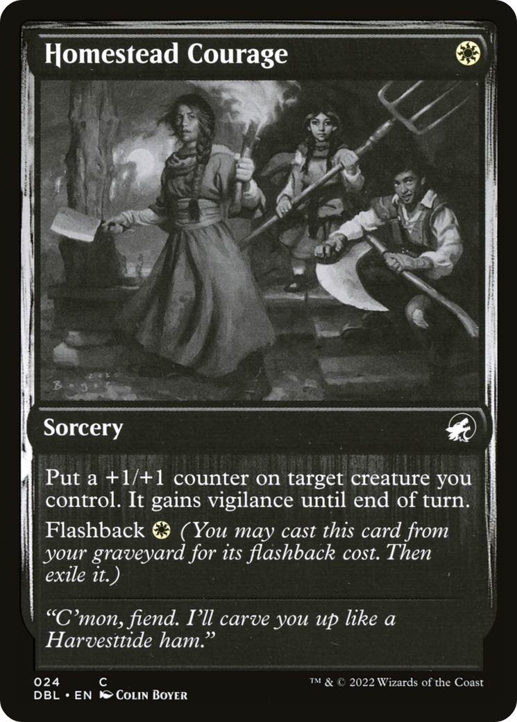 Homestead Courage [Innistrad: Double Feature] | Grognard Games
