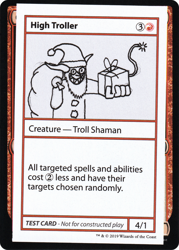 High Troller (2021 Edition) [Mystery Booster Playtest Cards] | Grognard Games
