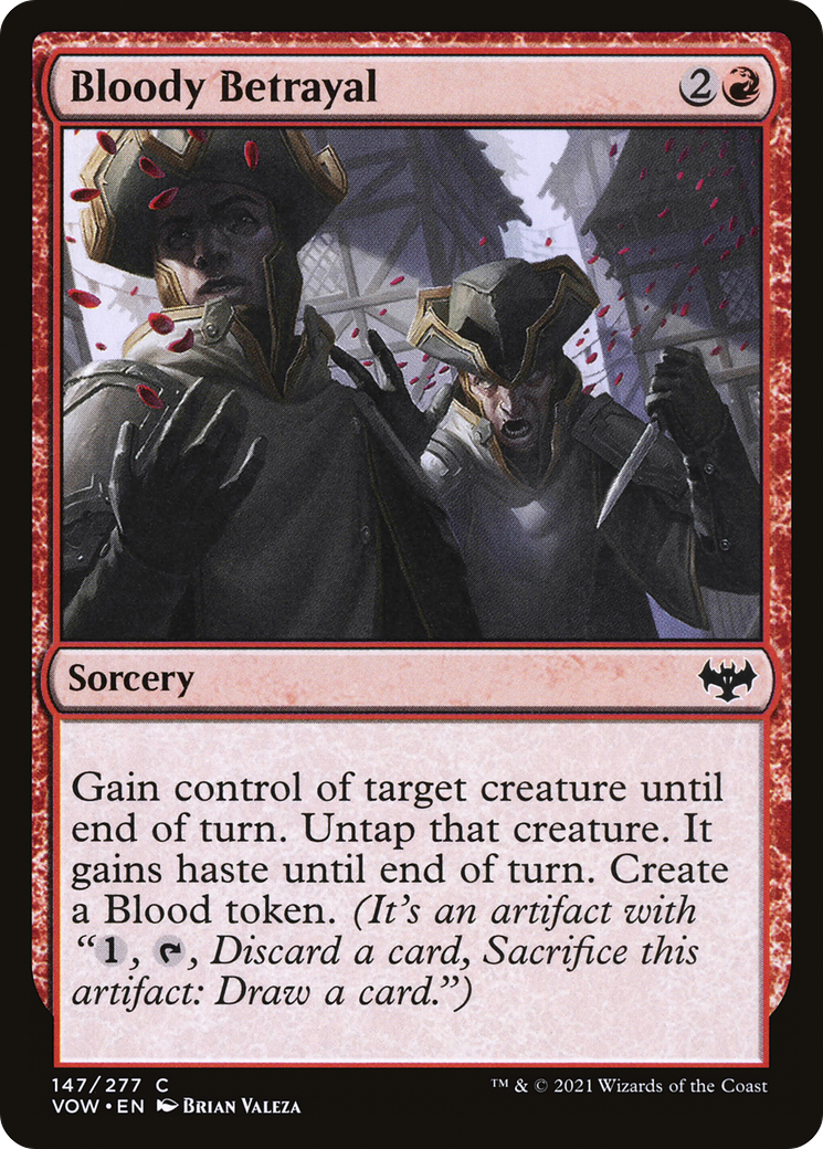 Bloody Betrayal [Innistrad: Crimson Vow] | Grognard Games
