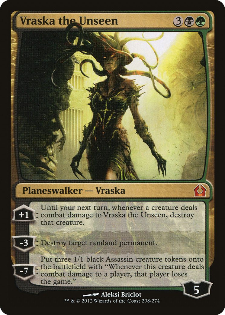 Vraska the Unseen [Return to Ravnica] | Grognard Games
