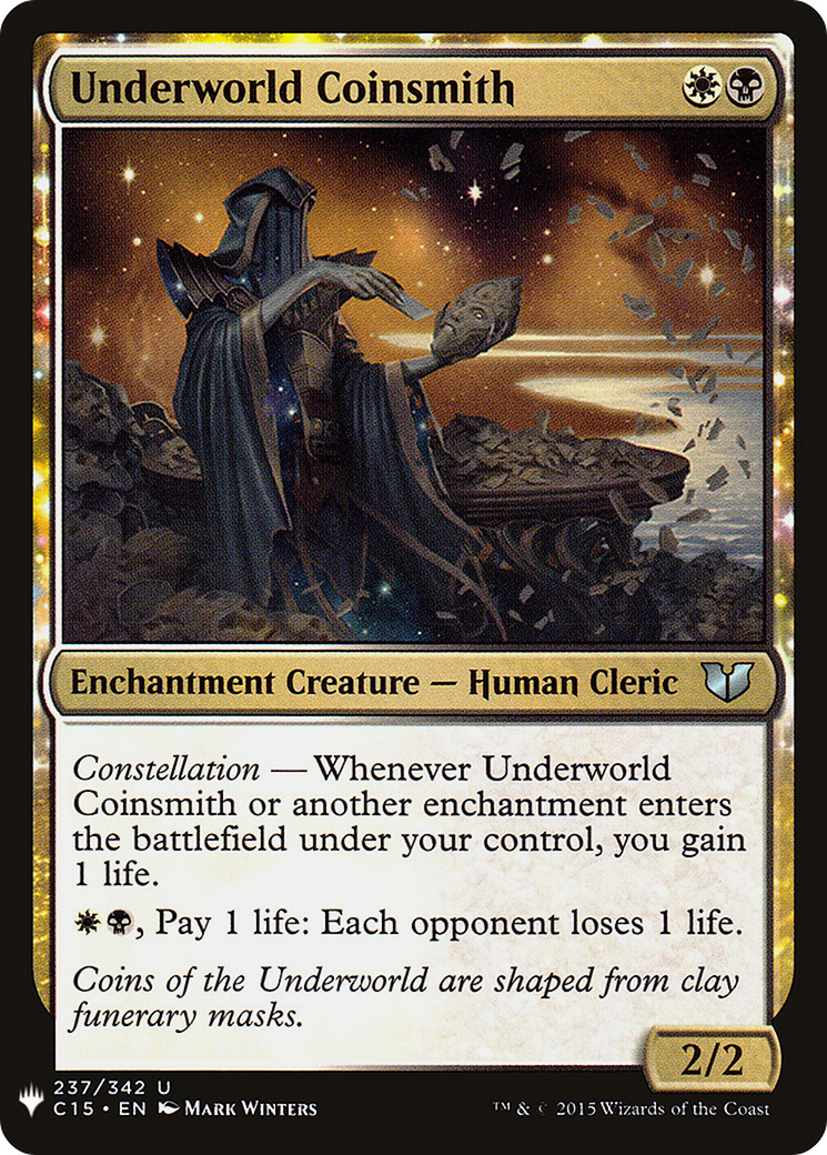 Underworld Coinsmith [Mystery Booster] | Grognard Games