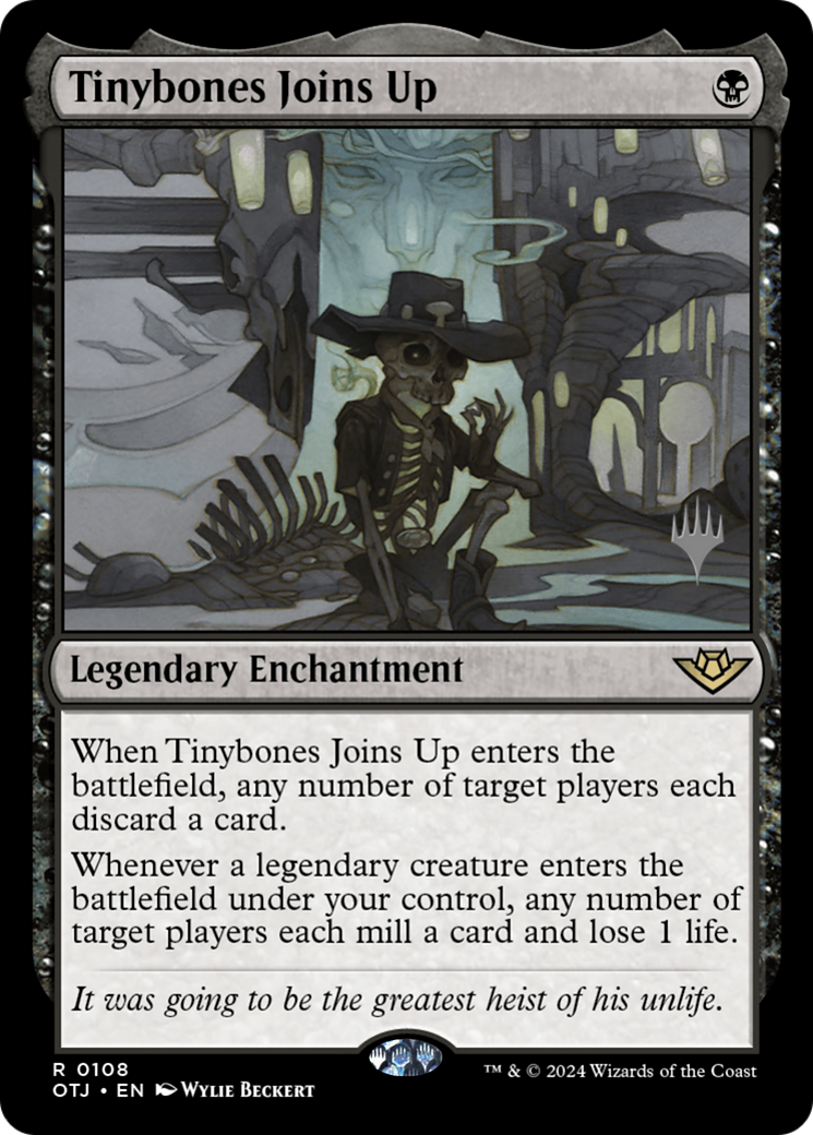 Tinybones Joins Up (Promo Pack) [Outlaws of Thunder Junction Promos] | Grognard Games