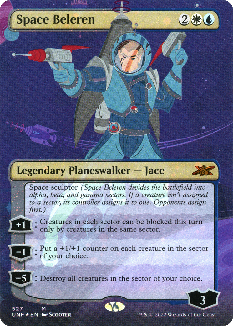 Space Beleren (Borderless) (Galaxy Foil) [Unfinity] | Grognard Games