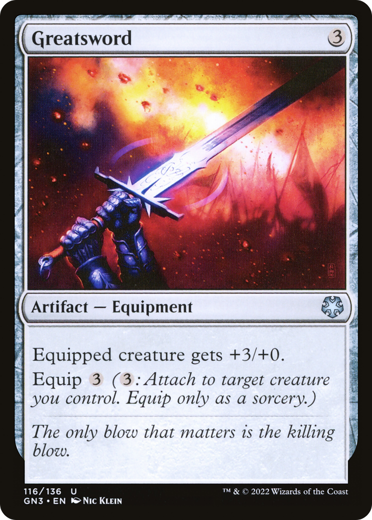 Greatsword [Game Night: Free-for-All] | Grognard Games