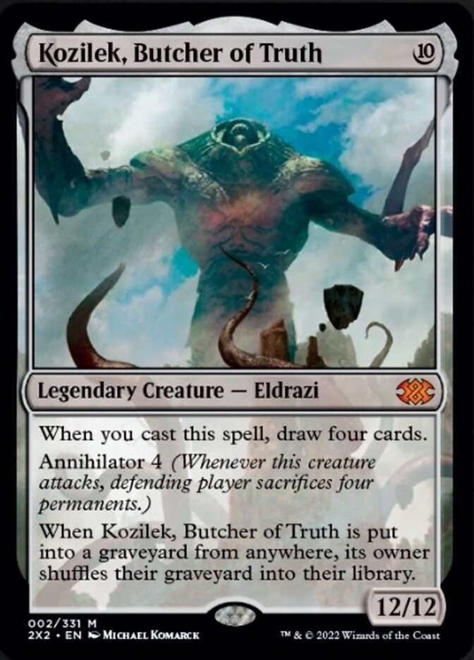 Kozilek, Butcher of Truth [Double Masters 2022] | Grognard Games