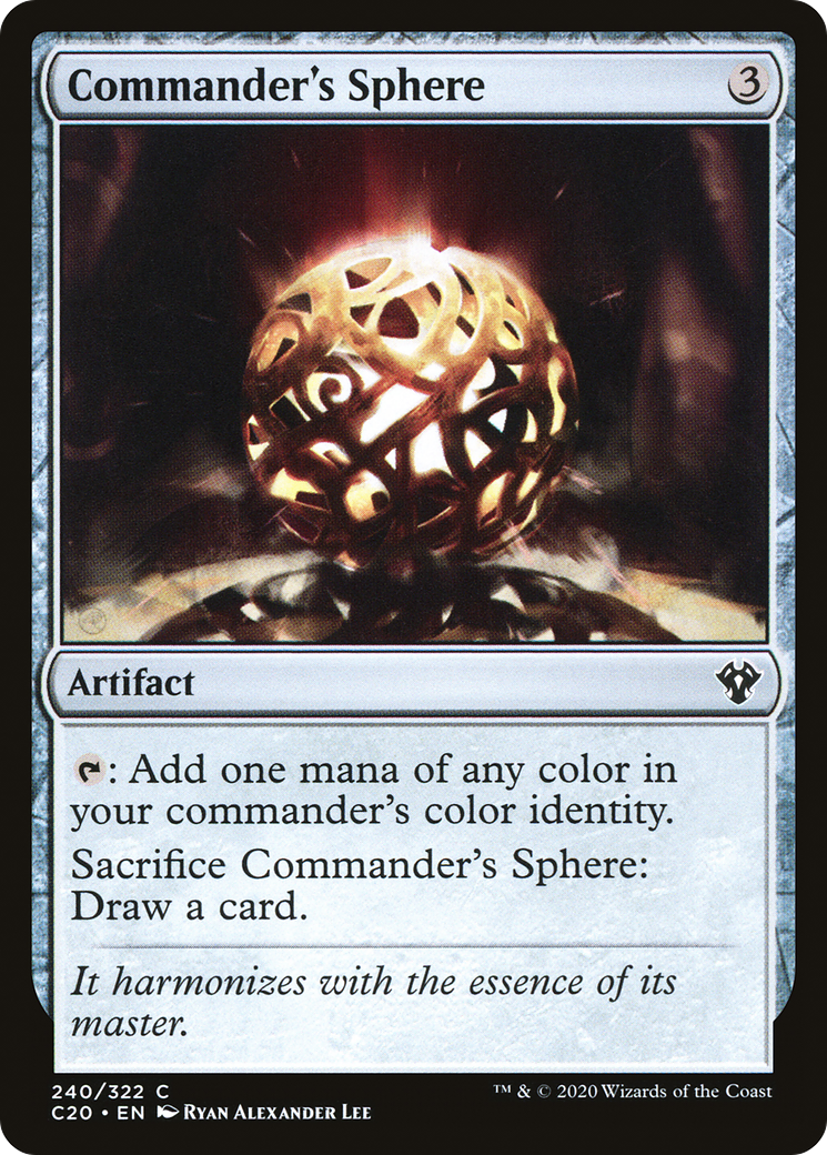 Commander's Sphere [Commander 2020] | Grognard Games