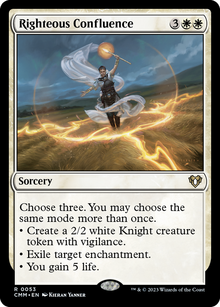 Righteous Confluence [Commander Masters] | Grognard Games