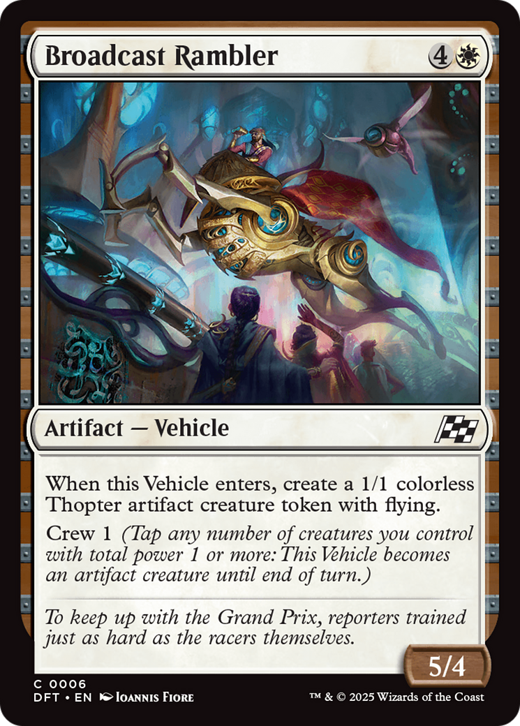 Broadcast Rambler [Aetherdrift] | Grognard Games