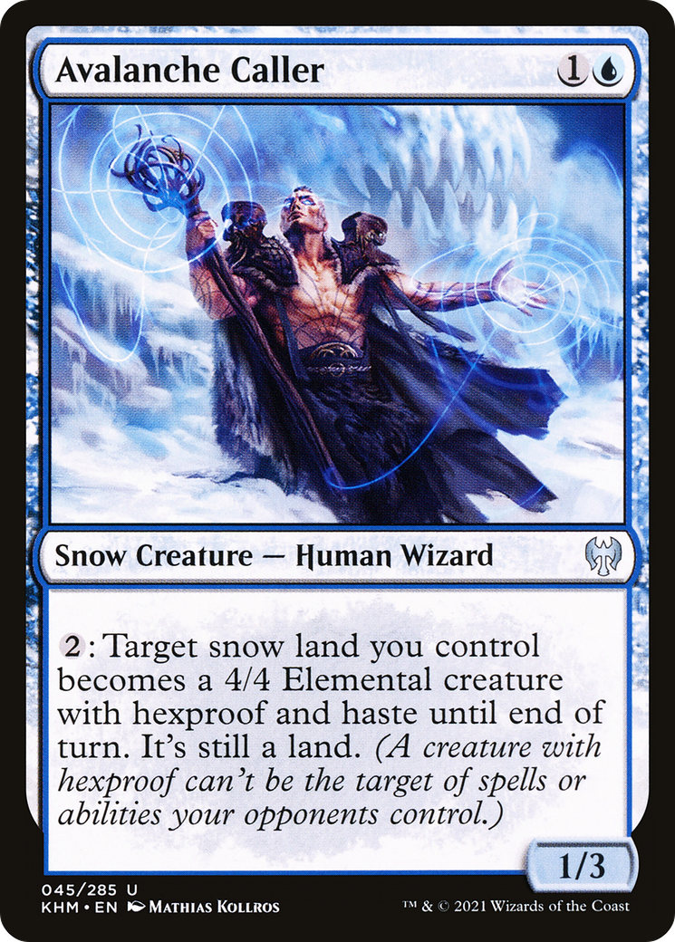 Avalanche Caller [Kaldheim] | Grognard Games