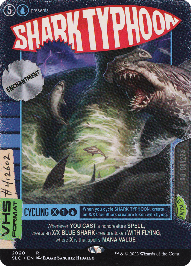 Shark Typhoon (Borderless Alternate Art) [Secret Lair 30th Anniversary Countdown Kit] | Grognard Games