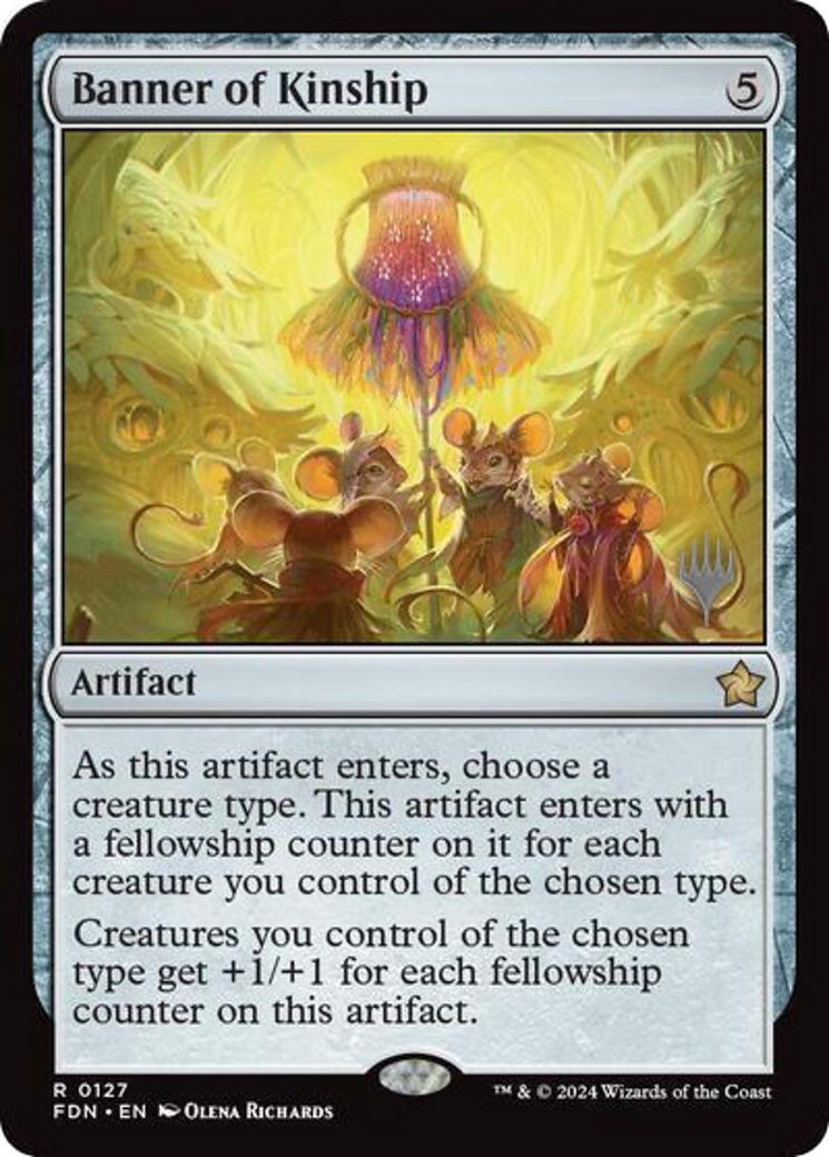Banner of Kinship (Promo Pack) [Foundations Promos] | Grognard Games